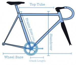 use the top tube measurement toi measure bike size